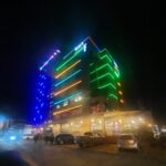 Taidy's Nakuru Building neon lighting