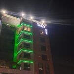 Taidy's Nakuru Building neon lighting